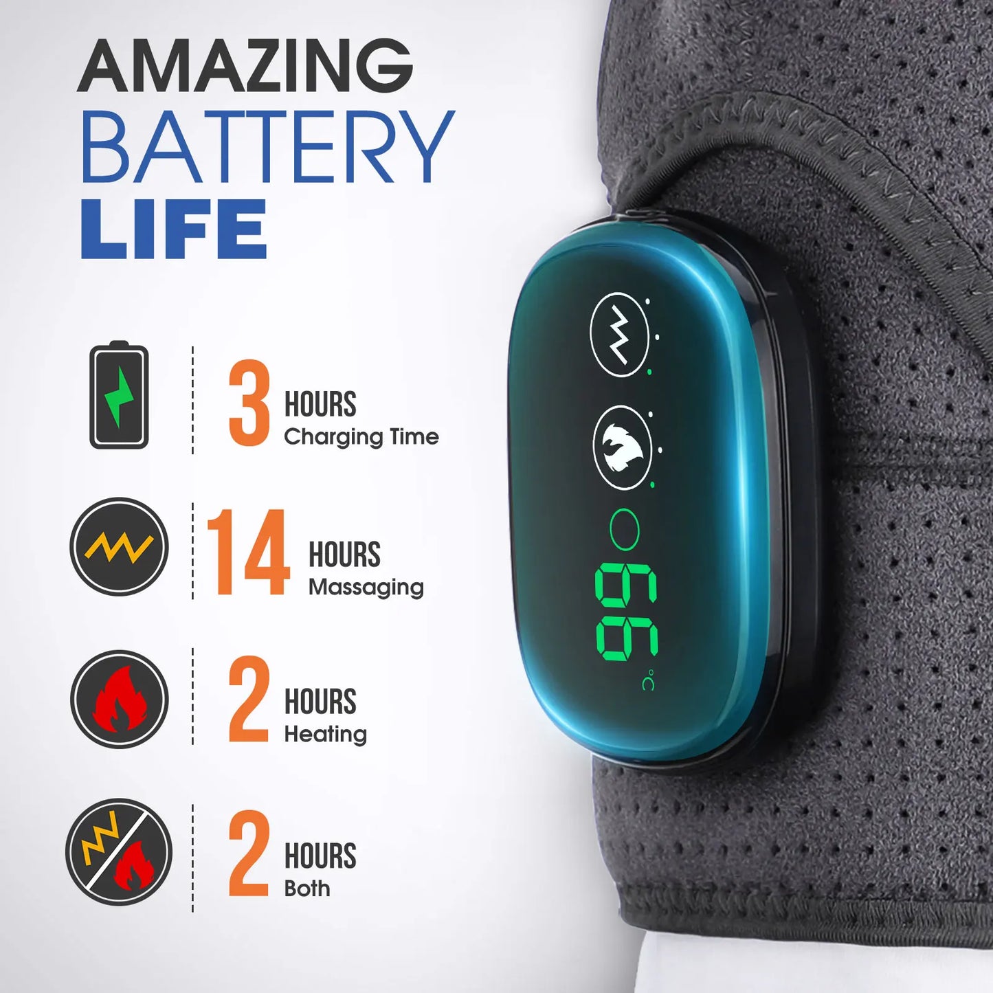 FletchFlex HeatRelief Shoulder Massager