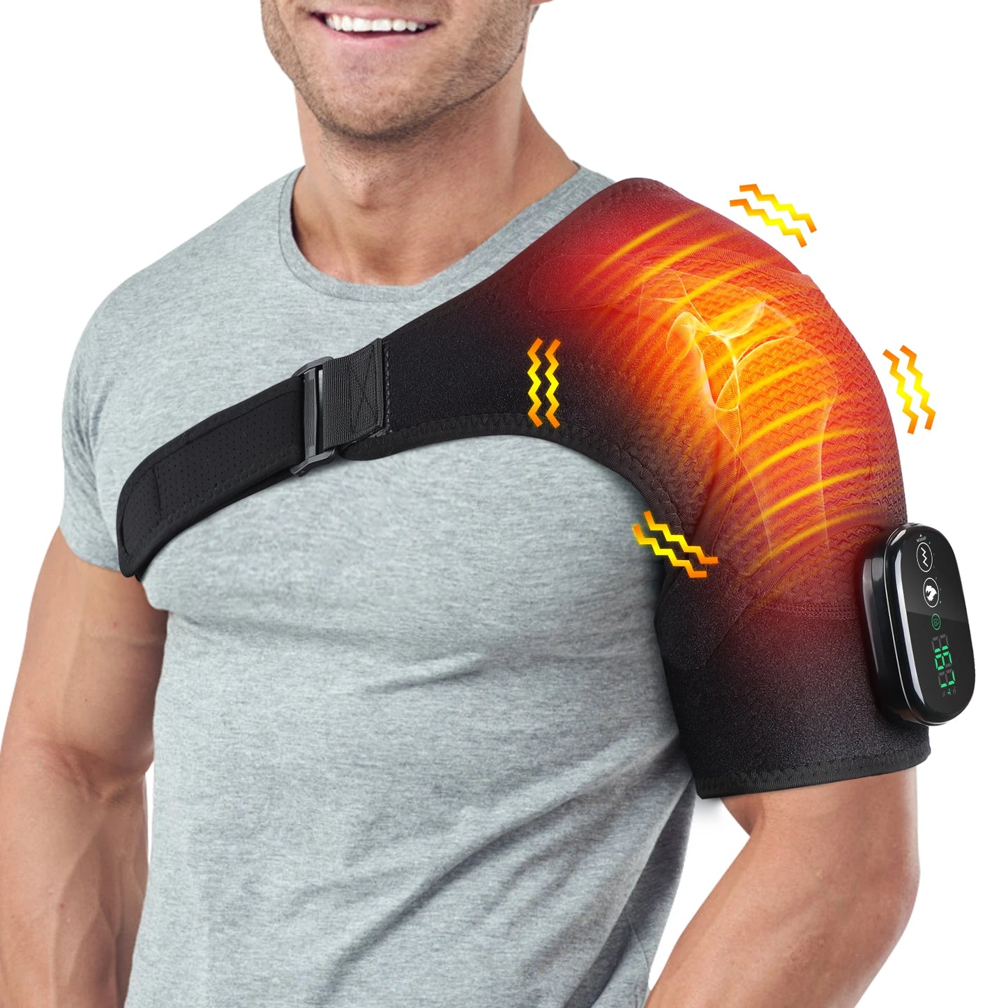 FletchFlex HeatRelief Shoulder Massager
