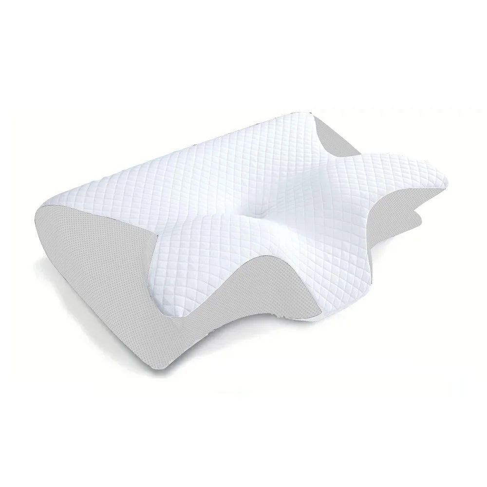 FletchFlex SleepForm Pillow – Orthopedic Butterfly Memory Foam Neck Support