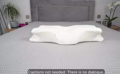 FletchFlex SleepForm Pillow – Orthopedic Butterfly Memory Foam Neck Support